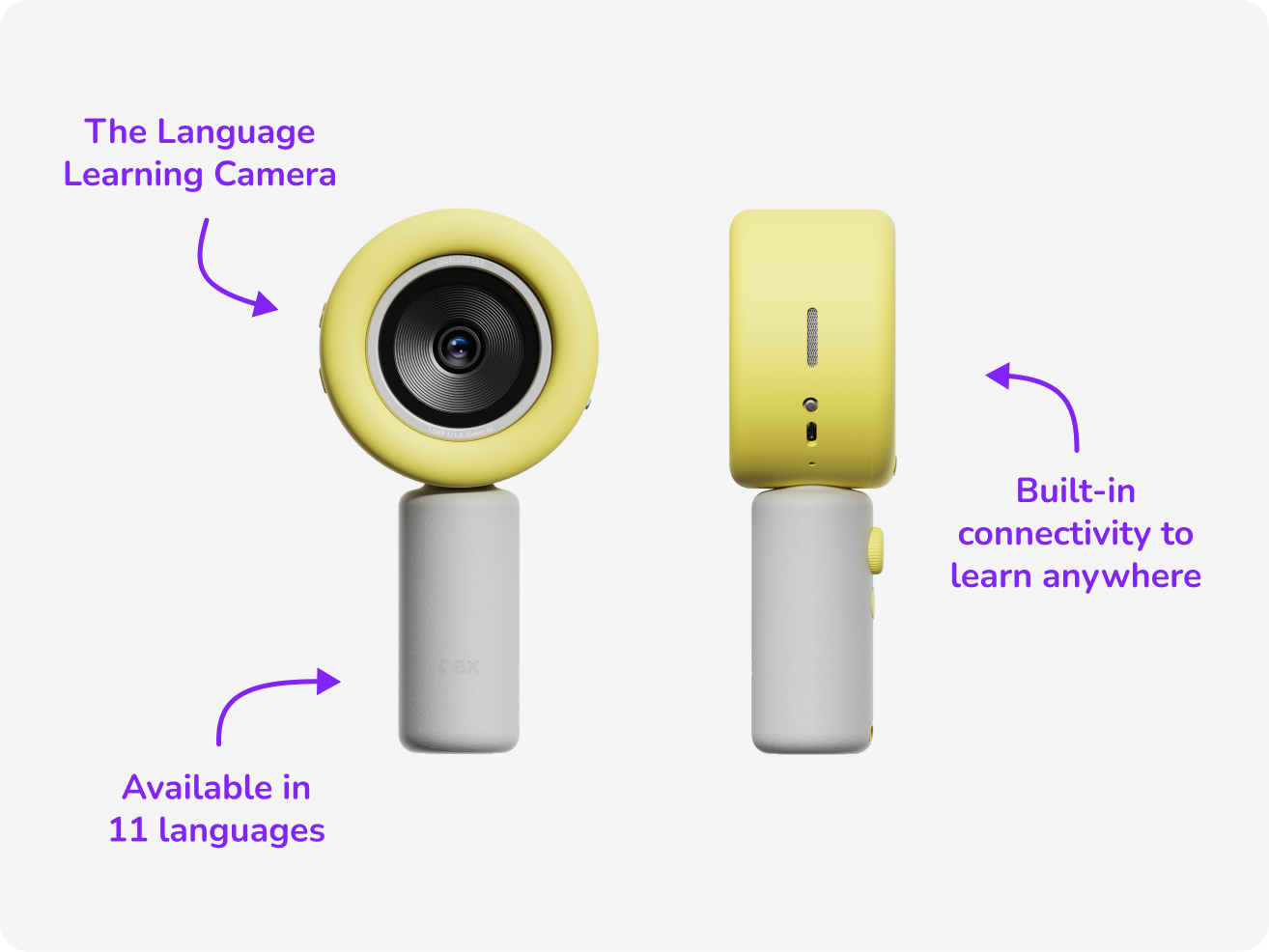 Dex, Yellow edition, pc view, rear left view.