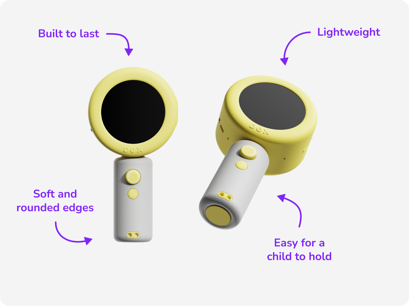 Dex, Yellow edition, pc view, rear left view.