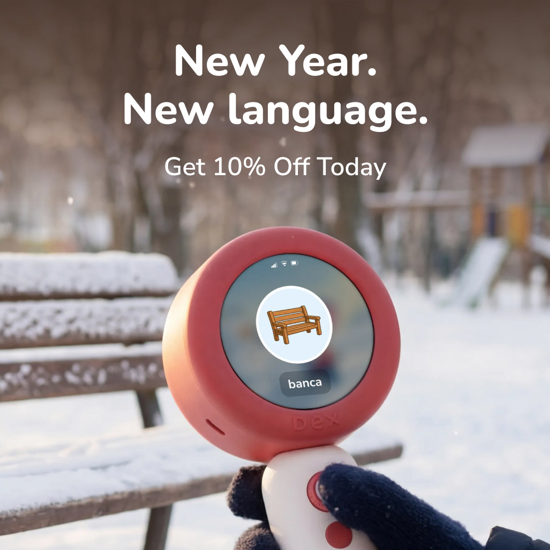 Dex Camera - la caméra pour l'apprentissage des langues