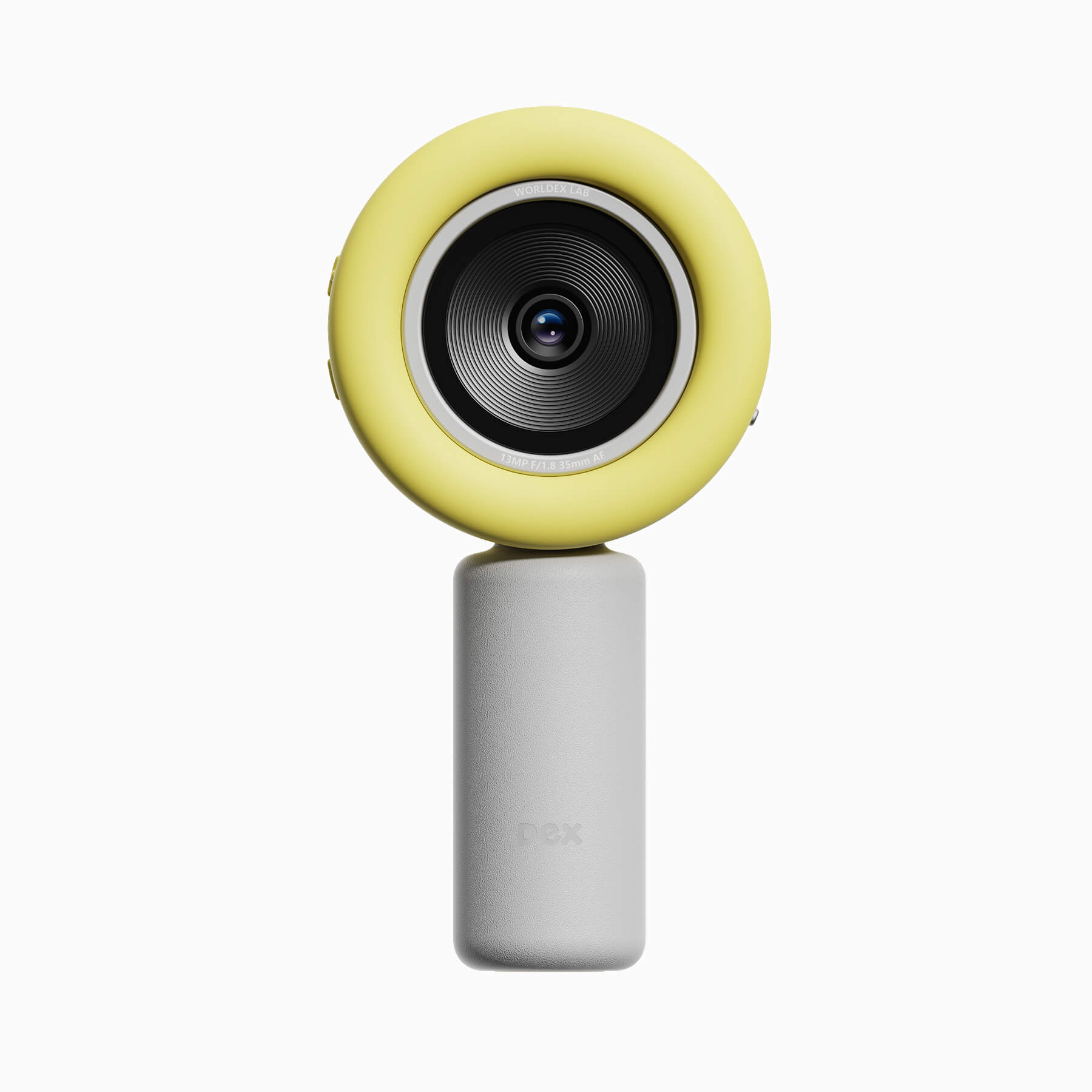 Dex, Yellow edition, rear view.
