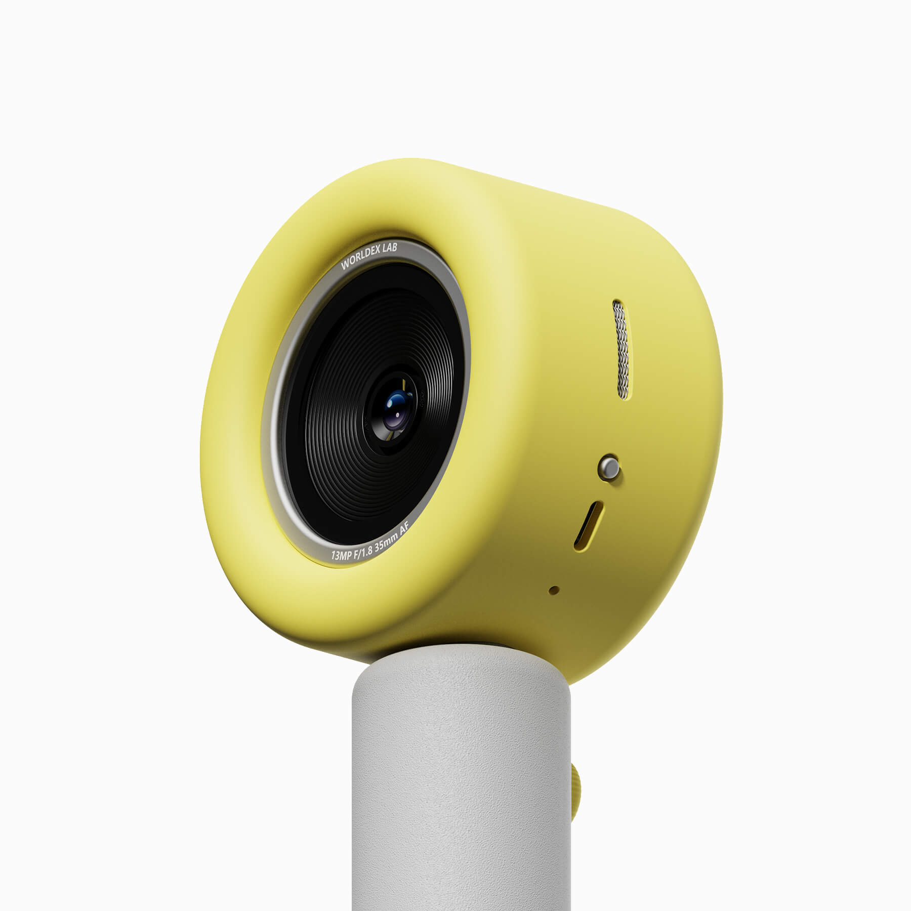 Dex, Yellow edition, rear right view.